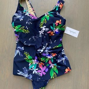 Swimsuits for all floral one piece size 12